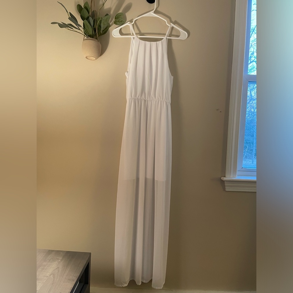 White Maxi Dress from LuLu’s